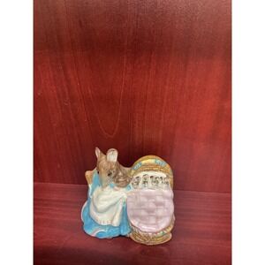 Beswick England Beatrix Potter Hunca Munca Mouse Babies Figurine 1951 Copyright‎